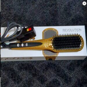Head Kandy straightening brush GOLD sparkle